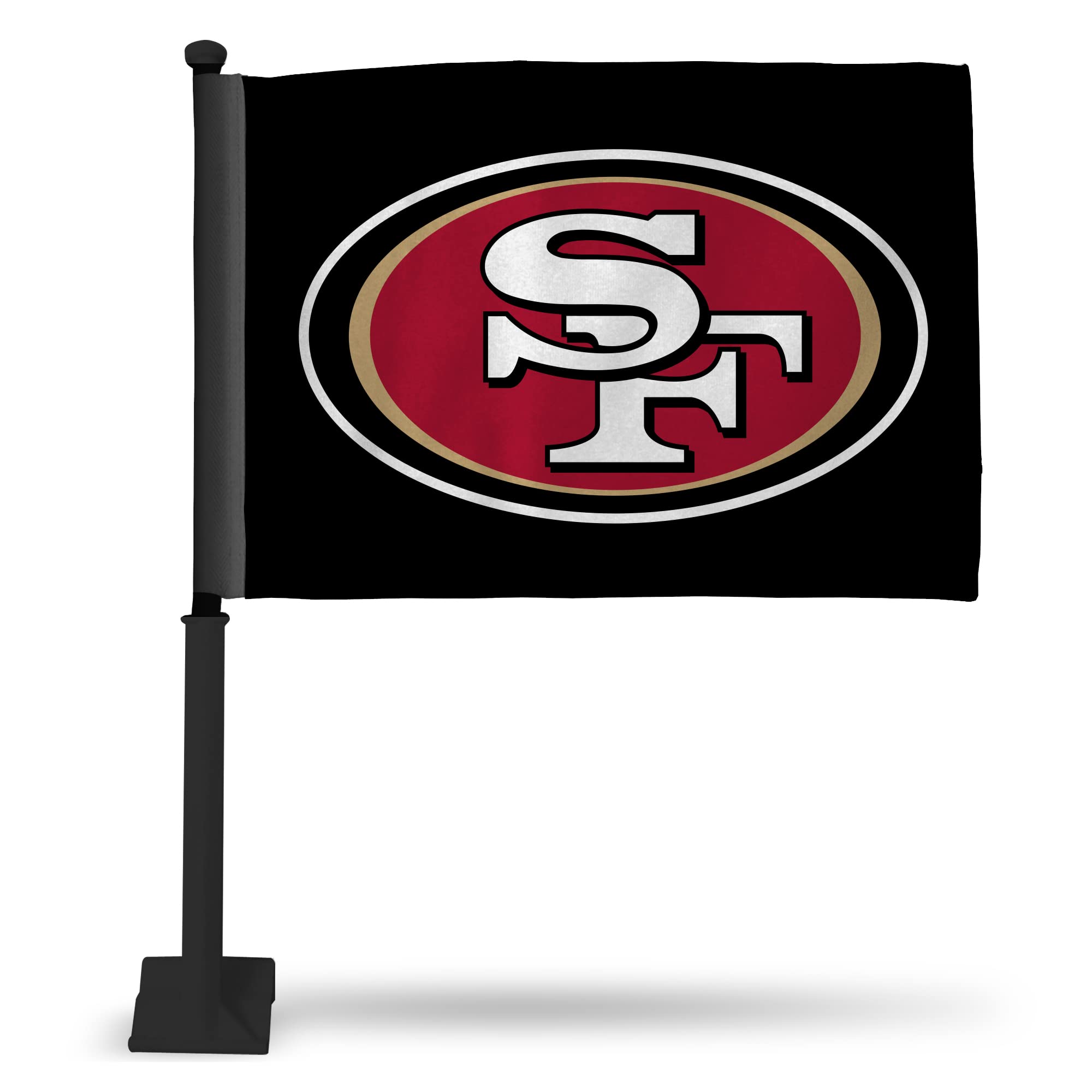 NFL Double Sided Car Flag - Rico Industries Officially Licensed Team Car Accessory for Game Day & Tailgating