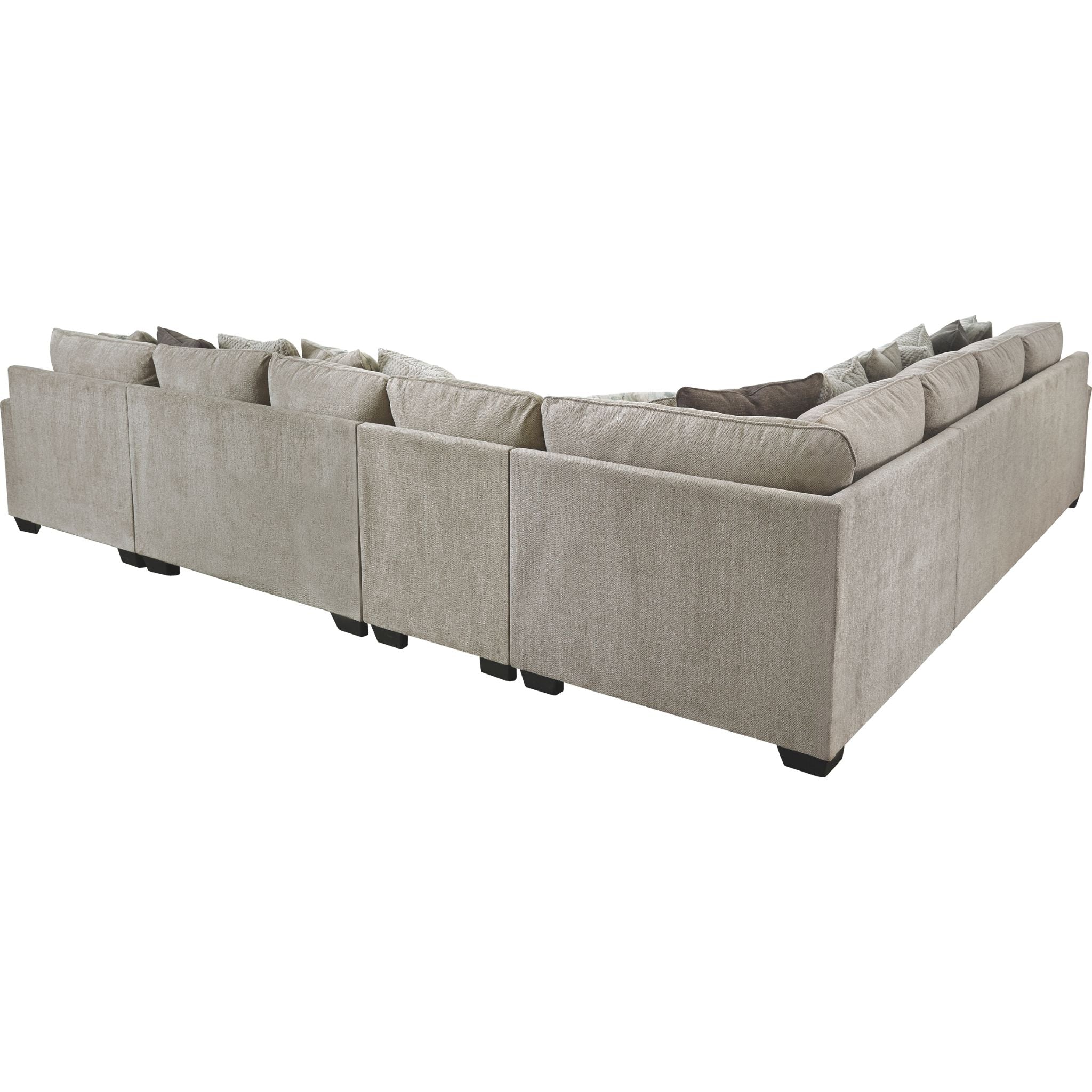 Ardsley 5-Piece Sectional Sofa with Chaise Lounge - Modern L-Shaped Living Room Furniture for Small Spaces, Apartment & Family Home Comfort