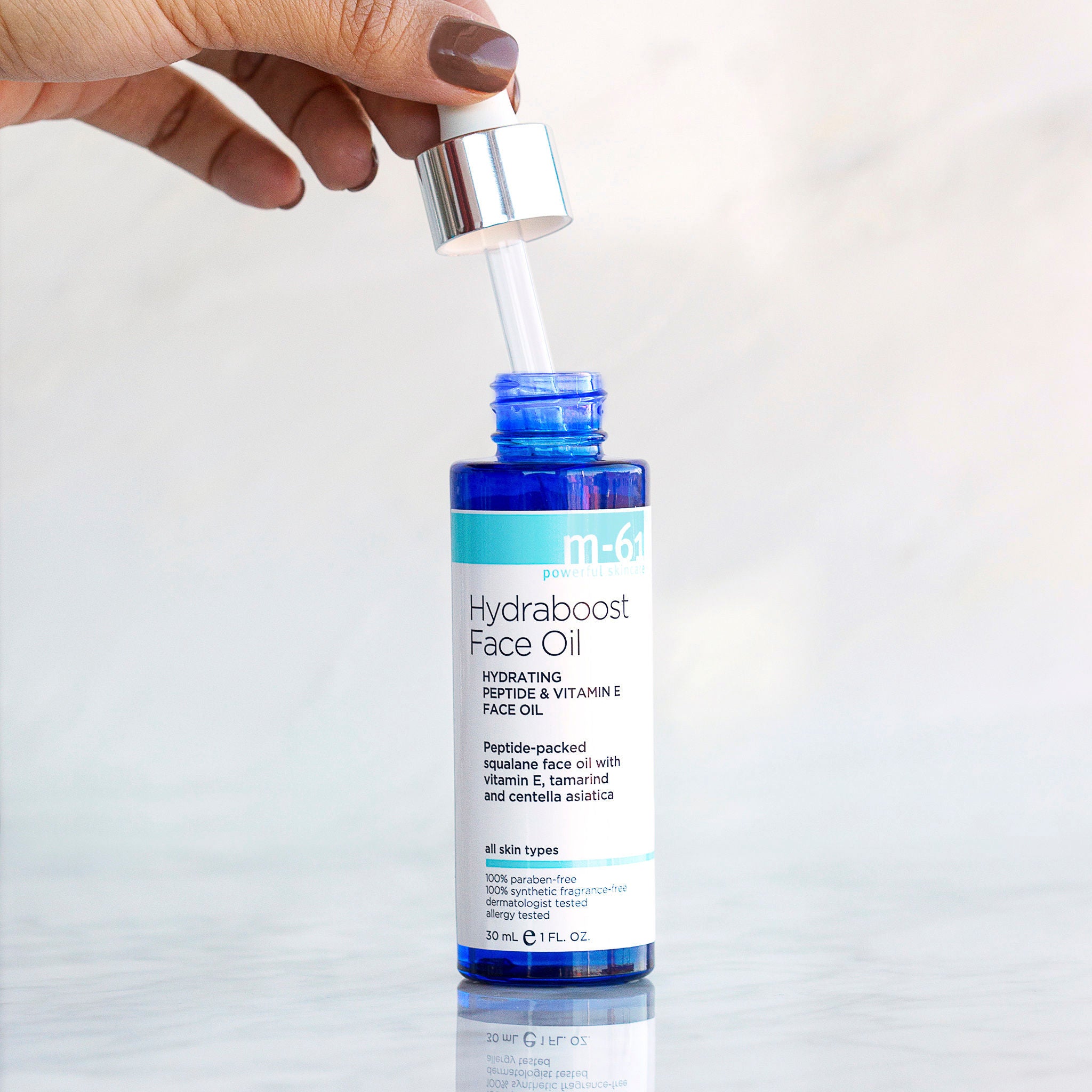 Hydraboost Face Oil for Dry Skin - Hydrating & Nourishing Facial Oil with Vitamin E & Hyaluronic Acid | Perfect for Nighttime Skincare & Anti-Aging Routine