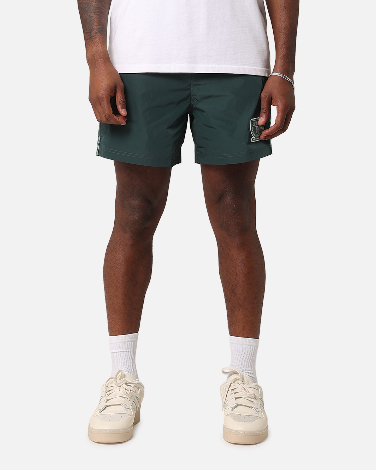 Adidas Graphic Sprinter Shorts for Men - Mineral Green Athletic Running Shorts with Comfortable Fit - Perfect for Gym, Jogging & Casual Wear