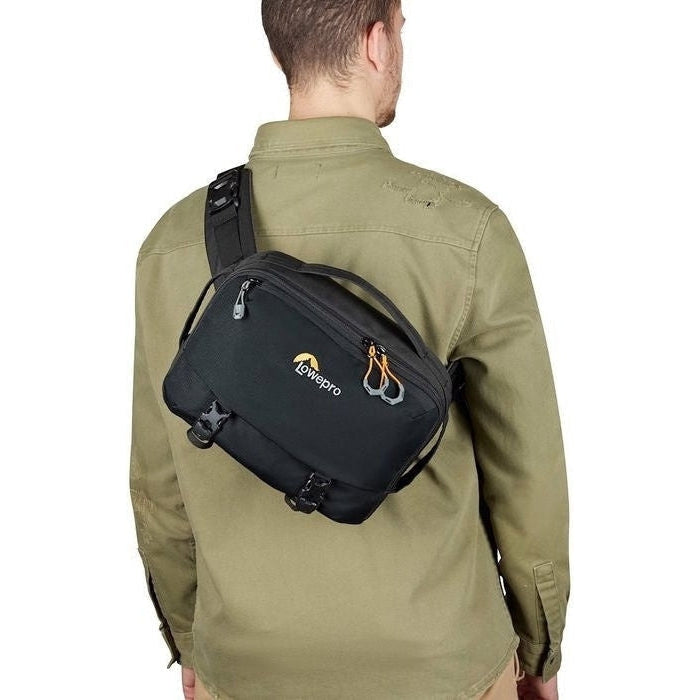 Lowepro Trekker LT SLX 120 Green Line Waterproof Camera Backpack - Durable DSLR Bag for Outdoor Photography, Hiking & Travel