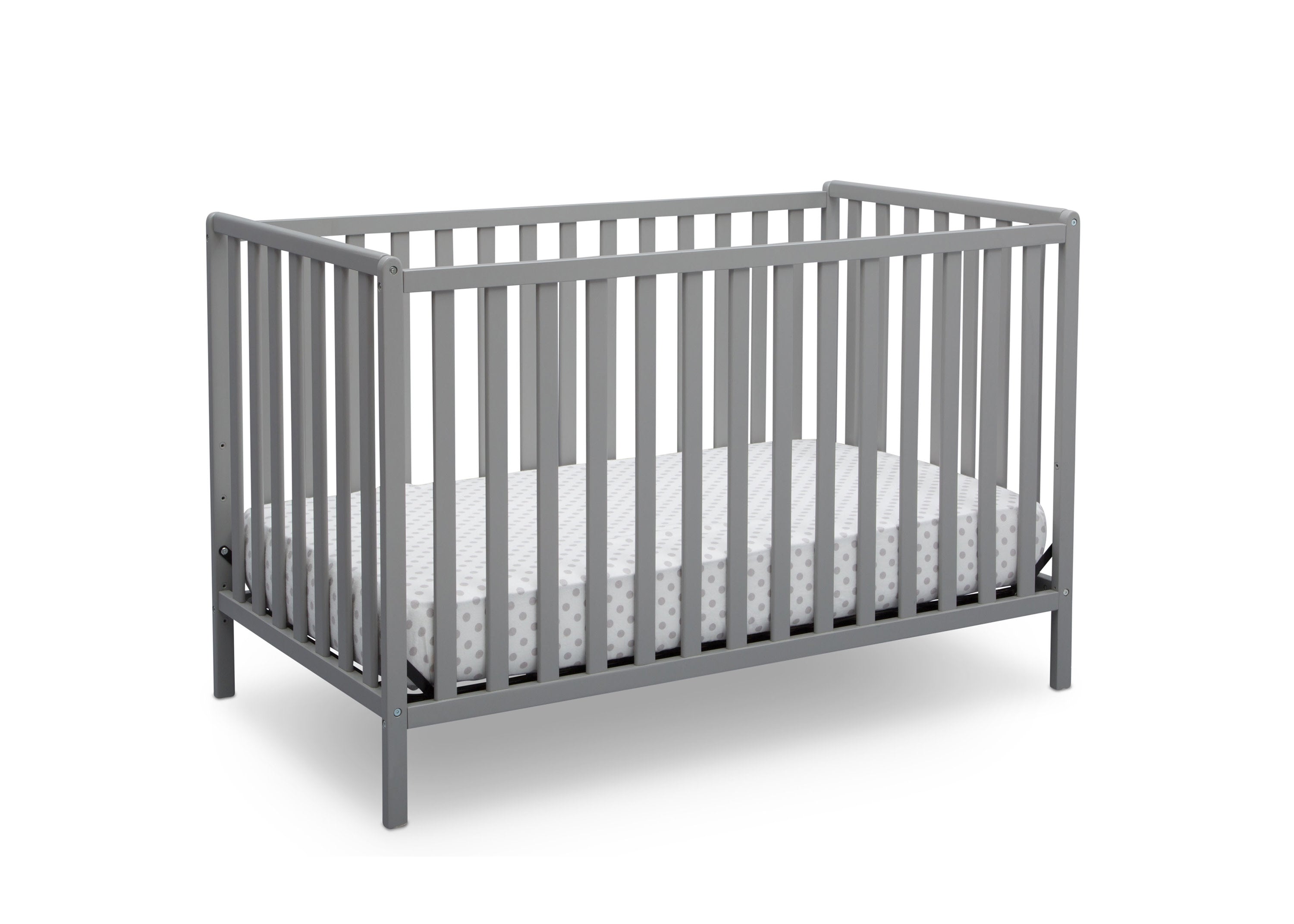 Heartland 4-in-1 Convertible Baby Crib - Toddler Bed, Daybed & Full-Size Bed - Safe Nursery Furniture for Newborn to Adult - Perfect for Baby Rooms, Daycare Centers & Guest Bedrooms