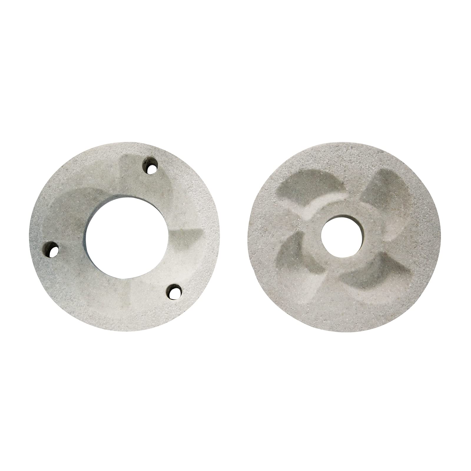 2PCS Sand Milling Sheets for 3000W 110V Electric Grain Mill - Replacement Grinding Wheels for Wet & Dry Grinder - Perfect for Grinding Wheat, Corn, Rice & Spices at Home or Commercial Use