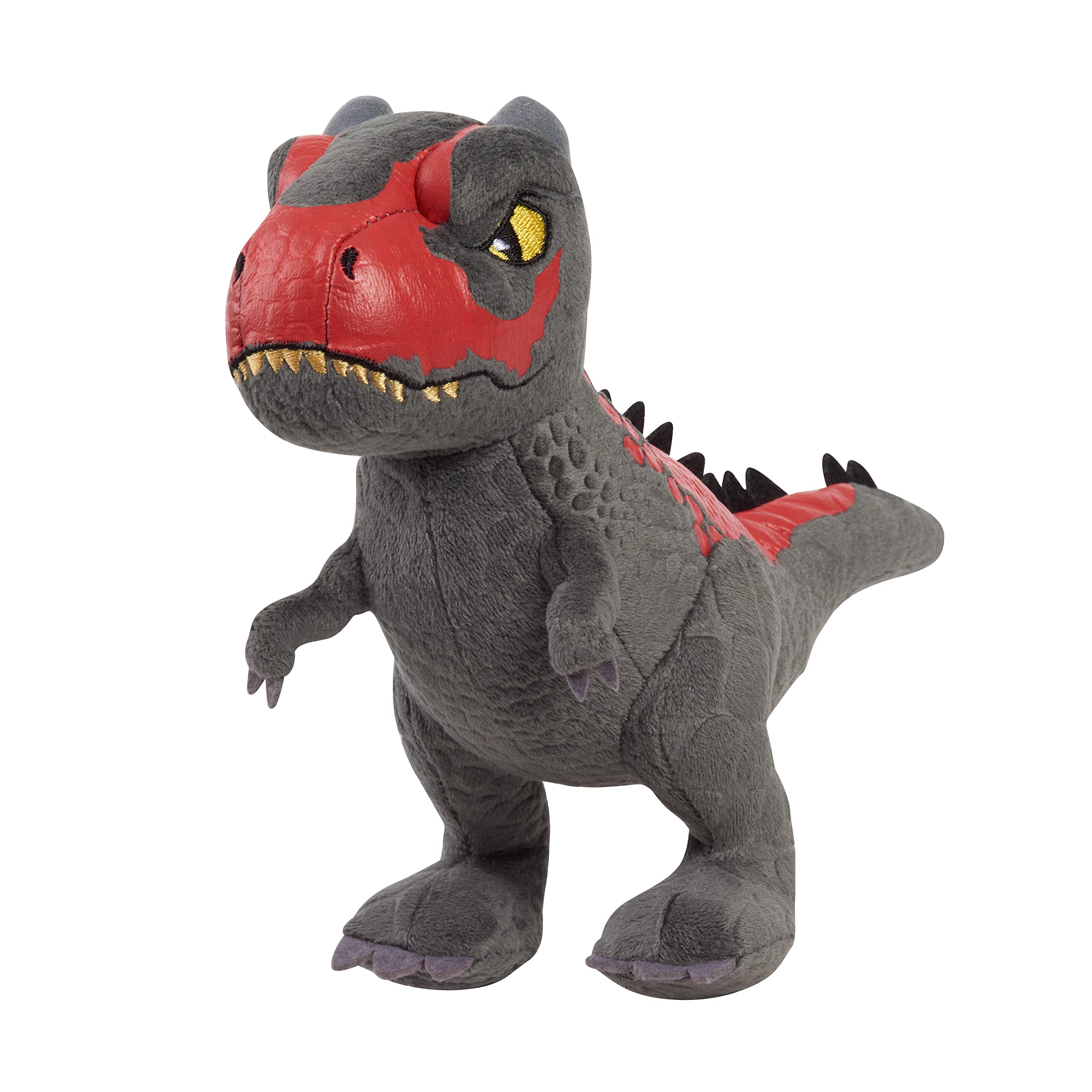 Just Play Jurassic World Plush Collector Set - 4 Pack 7 Inch Soft Dinosaur Stuffed Animals for Kids, Gift, Bedroom Decor & Playtime Fun