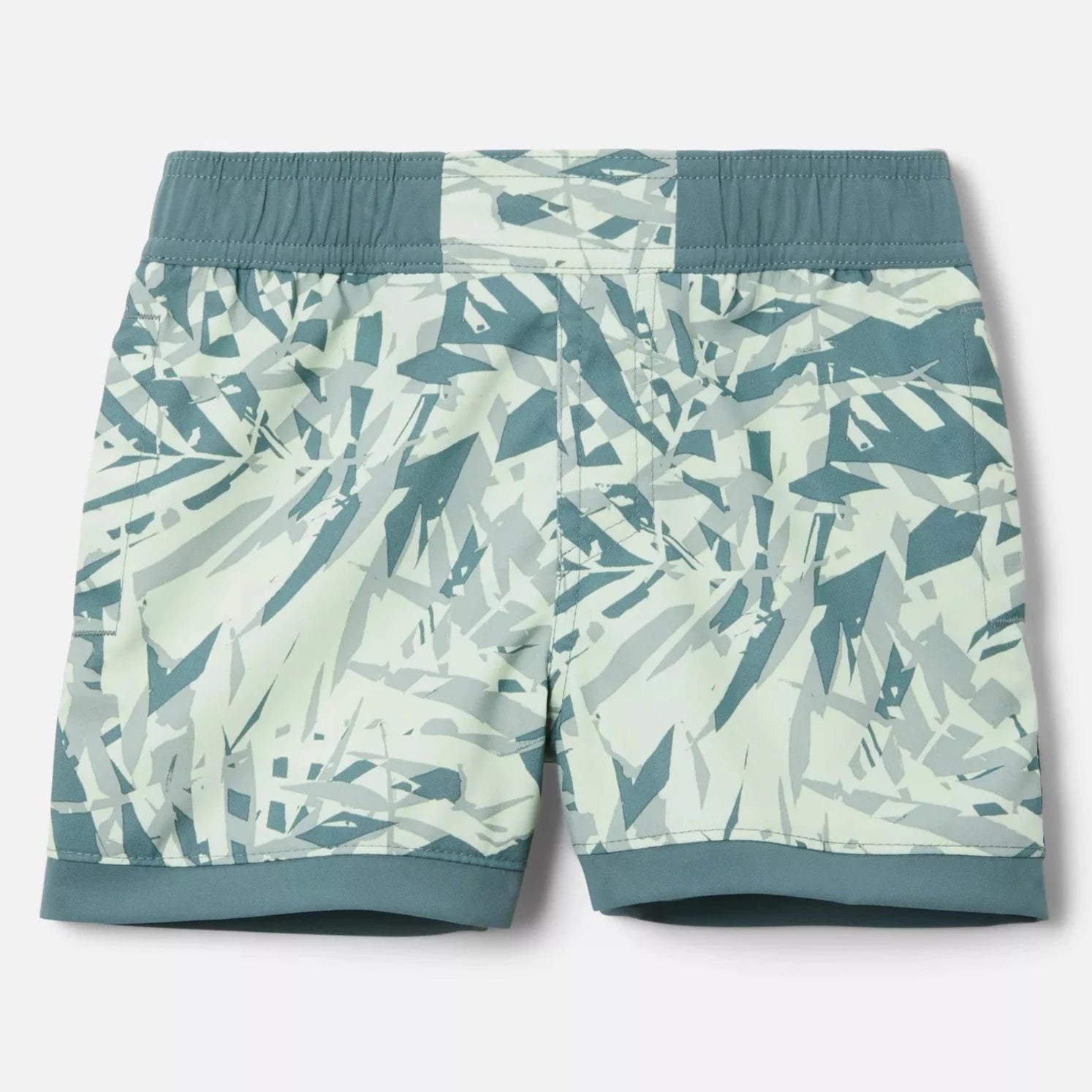 Columbia Metal Dye Palms Sandy Shores Toddler Board Shorts - Quick-Dry Swim Trunks for Boys & Girls - Perfect for Beach, Pool & Summer Water Play
