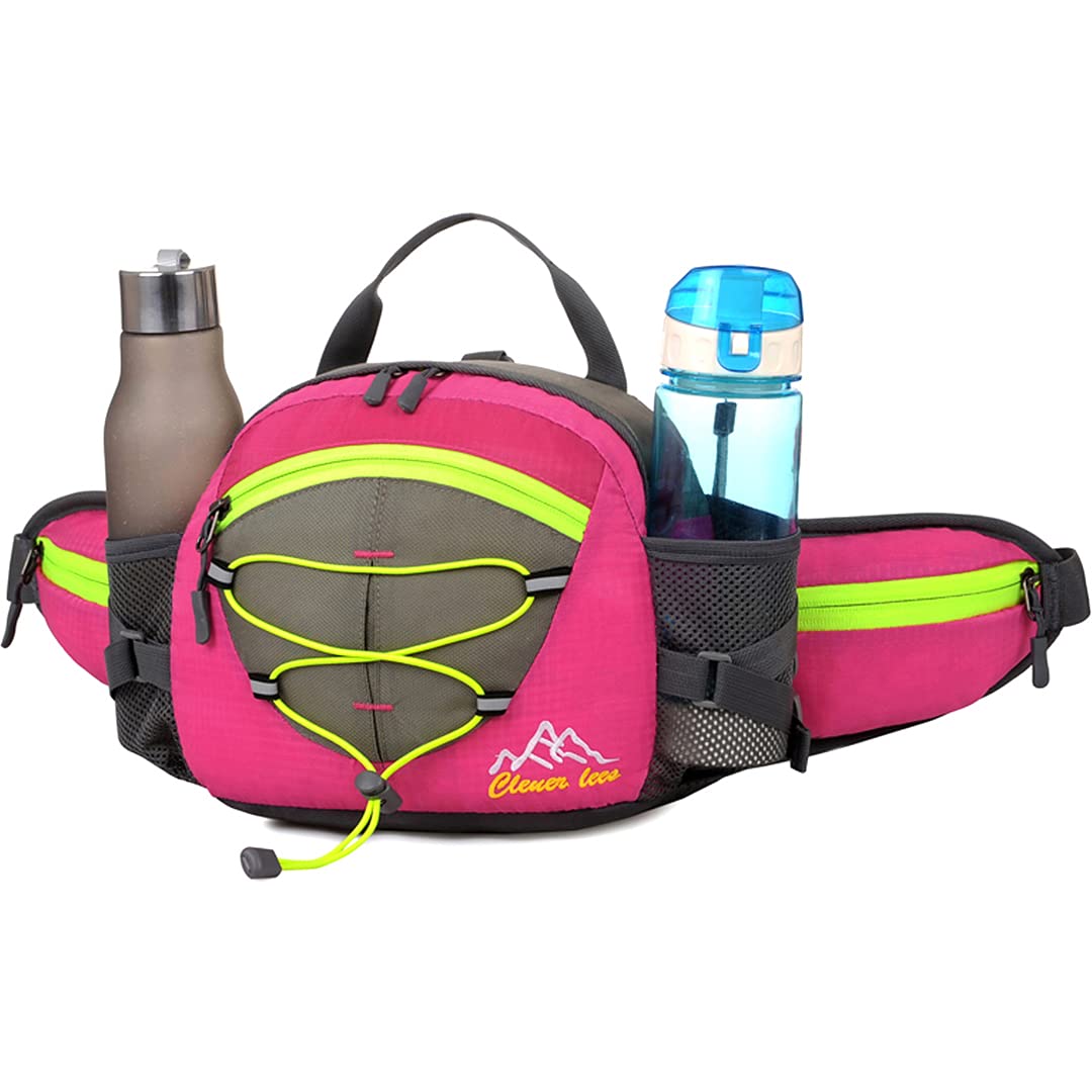 **Custom Fashion Fanny Pack with Water Bottle Holder for Women - Lightweight Hiking Waist Bag, Travel & Outdoor Walking Accessories**    **Perfect for Hiking, Travel, Gym, Running, Festivals & Everyday Use**