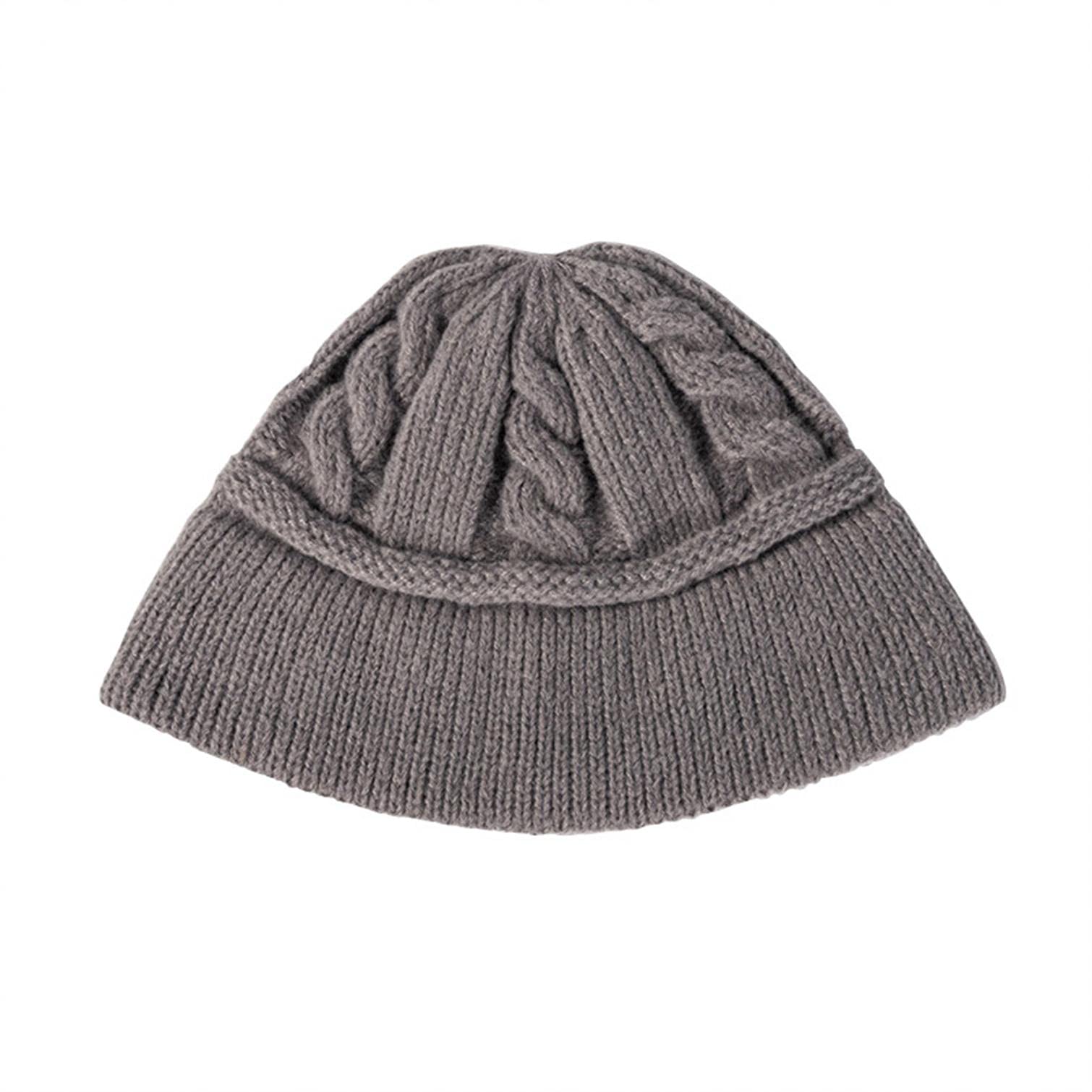Changeshopping Women's Fashion Casual Twisted Wool Knit Hat - Winter Warm Thick Beanie for Outdoor Activities, Skiing, Snowboarding & Daily Winter Wear