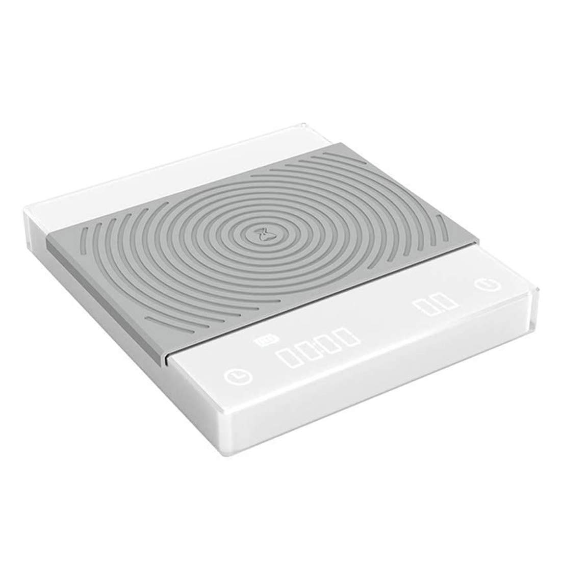 TIMEMORE Digital Coffee Scale with Timer - 2000g for Espresso & Hand Drip (White) - Perfect for Home Brewing