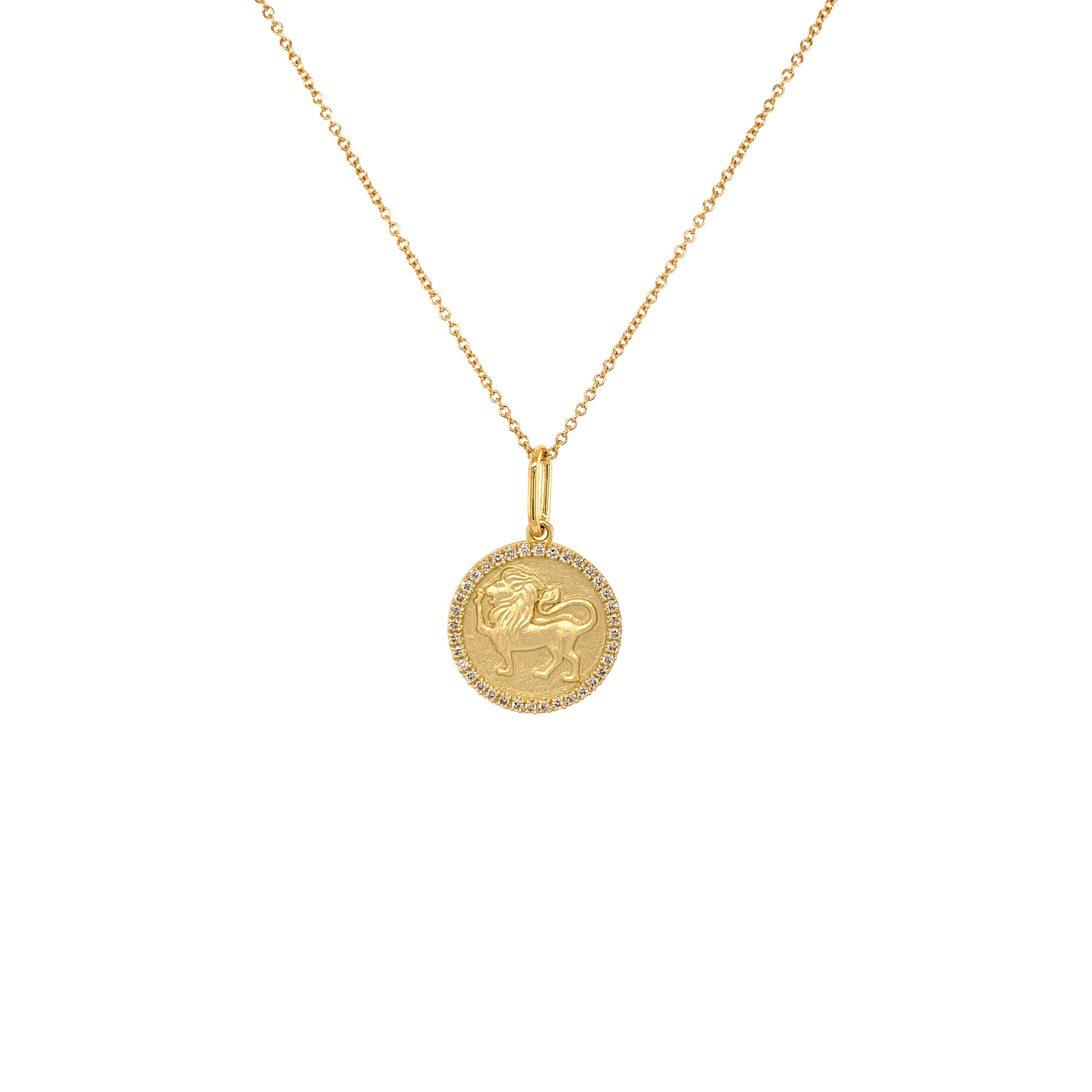 Leo Zodiac Pendant Necklace for July 23 - August 23 Birthdays | Sterling Silver Horoscope Jewelry Gift for Women | Perfect for Birthdays, Anniversaries & Daily Wear