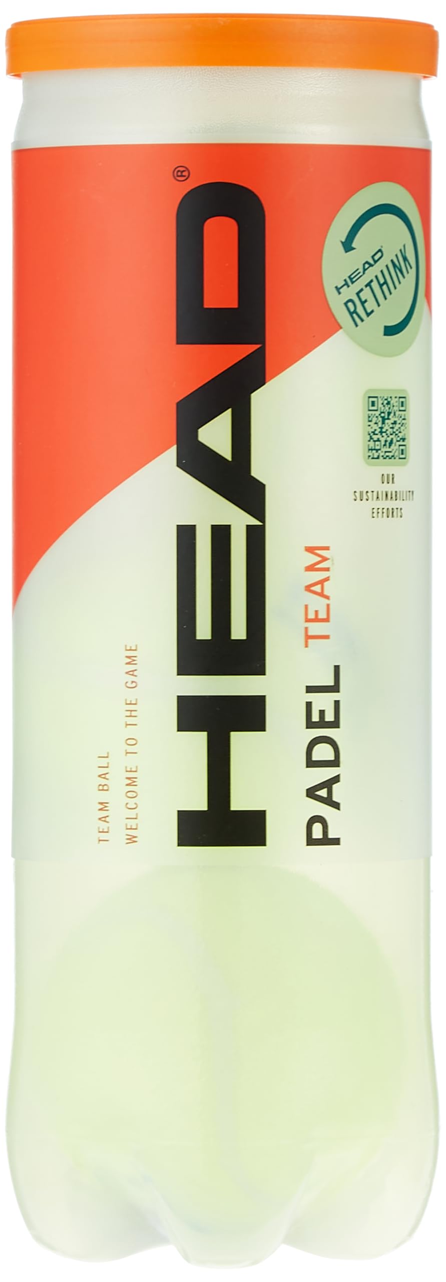 Premium HEAD Tube of 3 High-Quality Padel Balls - Perfect for Padel Tennis Training & Competitive Matches