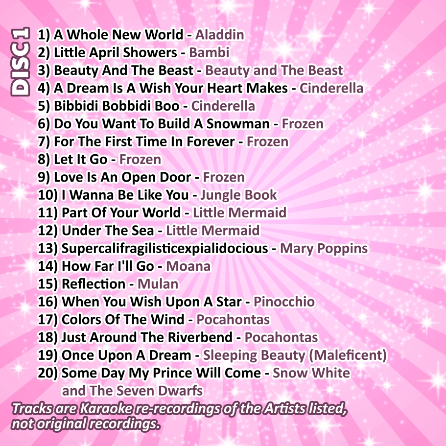Mr Entertainer Big Karaoke Hits of Princess Party - Ultimate Kids Sing-Along Microphone Toy for Birthday Parties & Family Fun | Best Princess-Themed Karaoke Gift for Girls