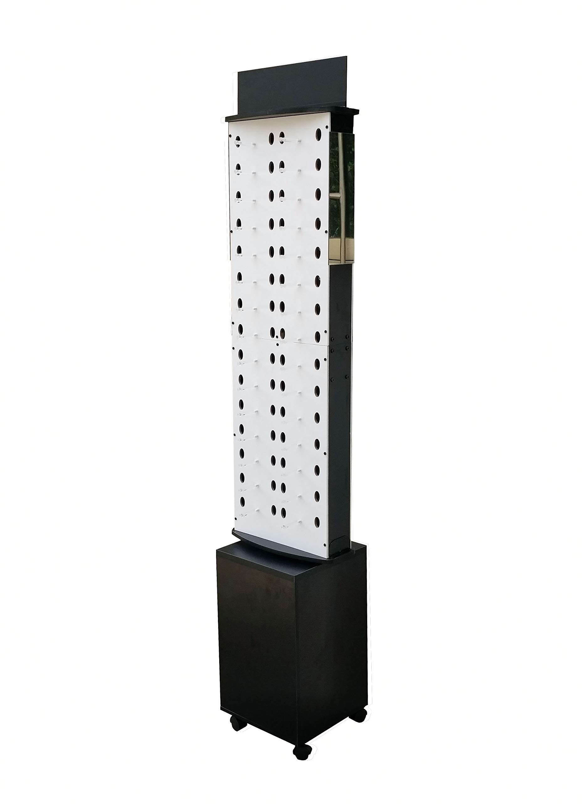 FixtureDisplays® 64-Pair Reading Glasses Display Stand - Durable Eyewear Organizer for Retail Stores, Pharmacies & Optical Shops - Perfect for Showcasing Readers in High-Traffic Areas