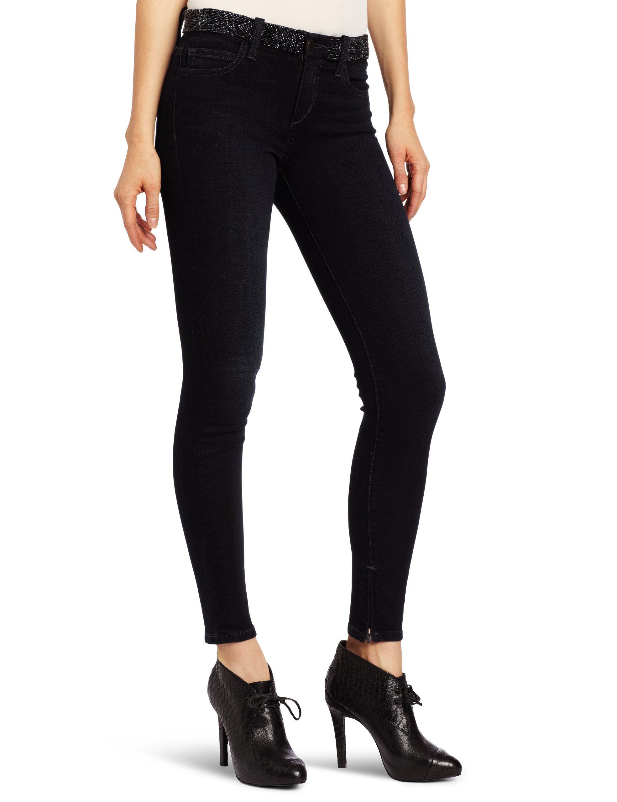 Joe's Jeans Women's High-Rise Zip Skinny Jeans - Stretch Denim Pants for Slim Fit & Comfort | Perfect for Work, Date Night & Casual Outings