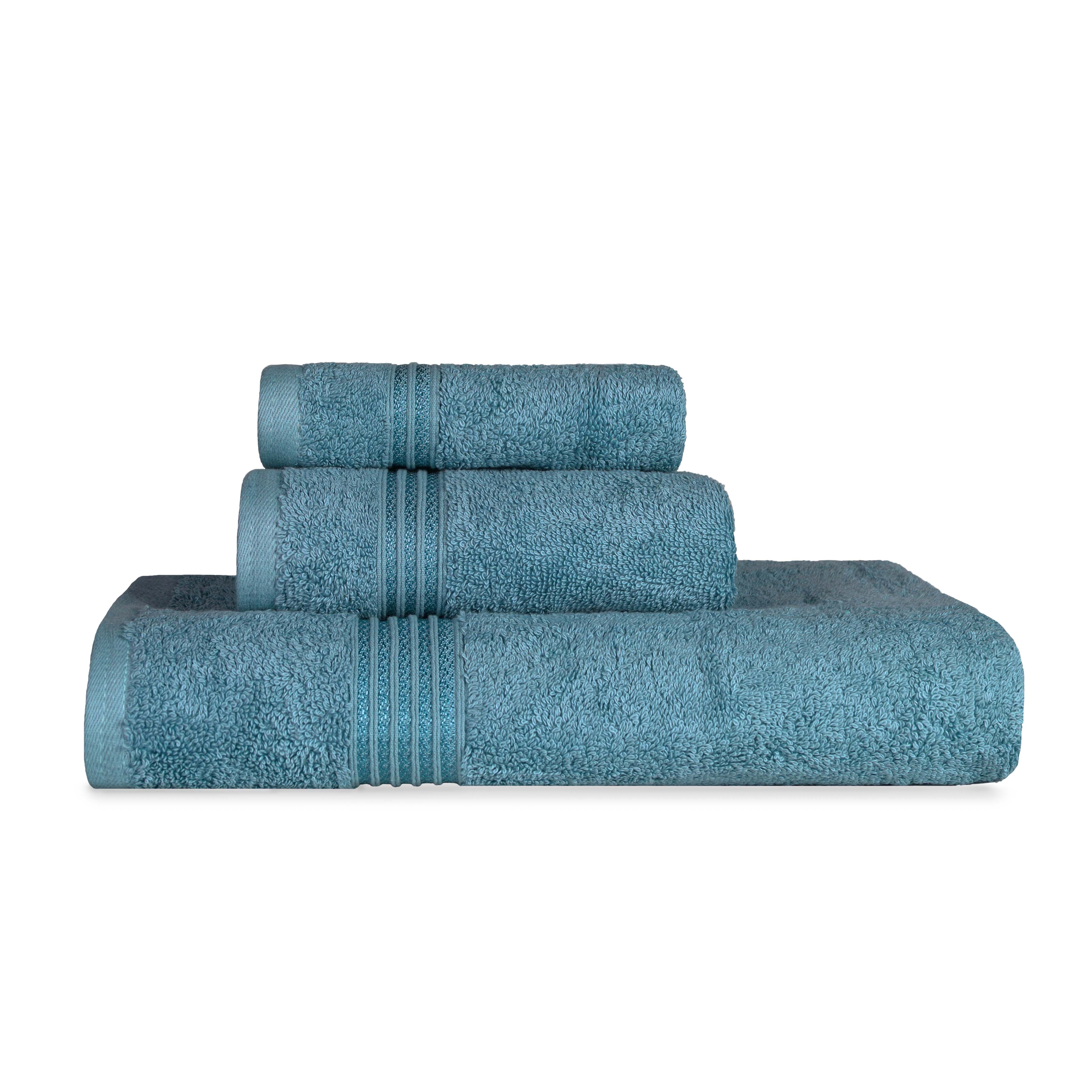 Premium Egyptian Cotton 3-Piece Towel Set - Ultra Soft, Highly Absorbent Bath Towels for Spa, Bathroom & Luxury Home Use