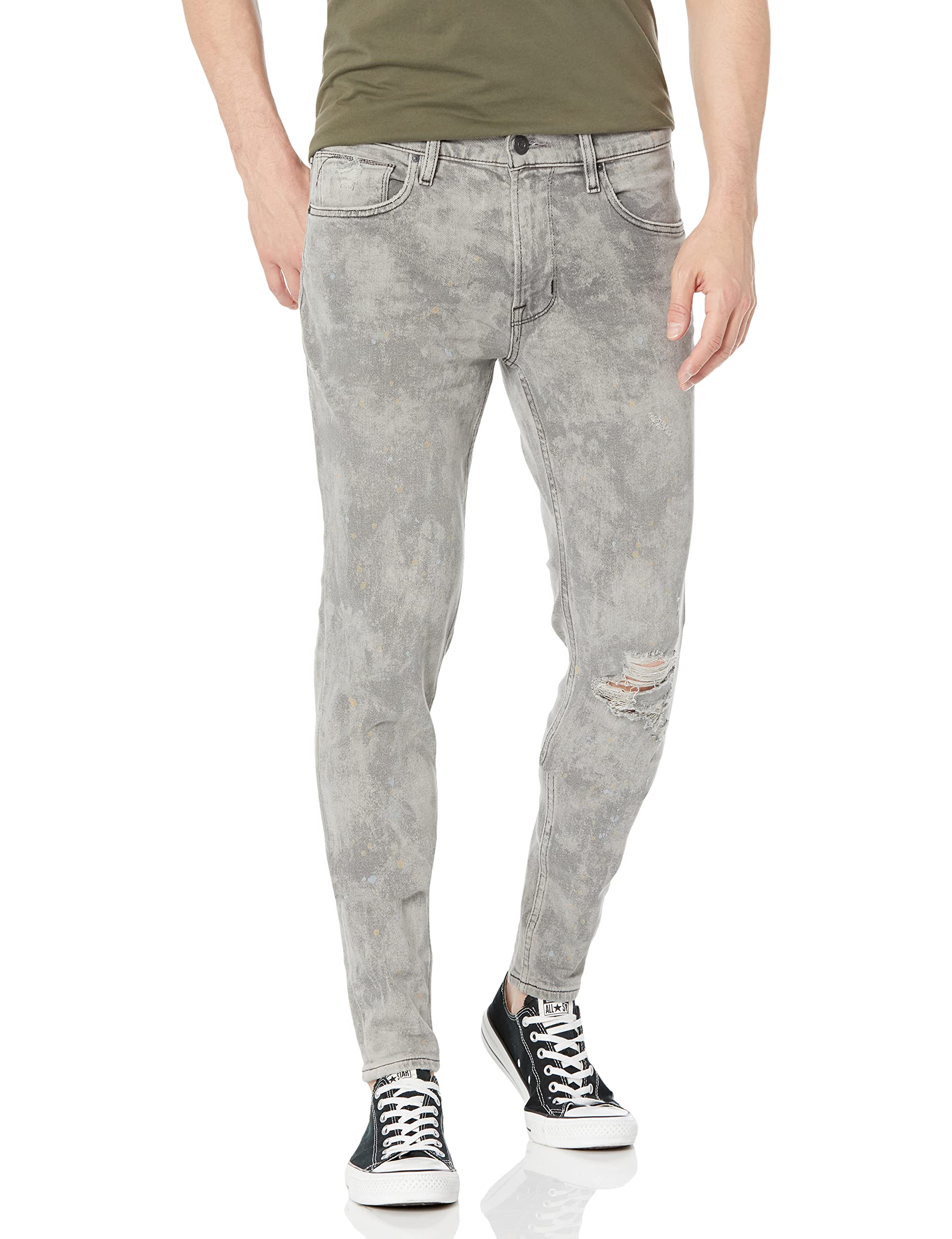 HUDSON Men's Zack Super Skinny Jeans - Slim Fit Stretch Denim Pants for Casual Wear & Night Out | Comfortable Skinny Fit Jeans for Men