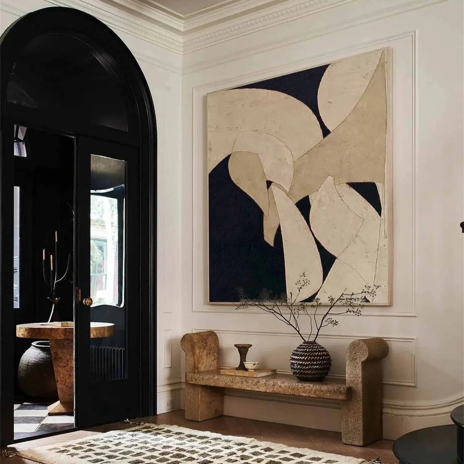 Abstract Tranquility Art Painting #WS149 - Modern Canvas Wall Art for Living Room, Bedroom & Office Decor