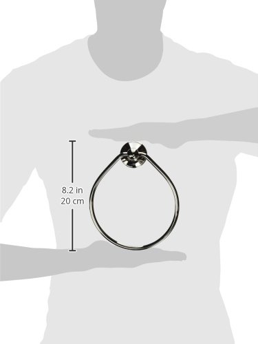 ROHL U.6634PN 7-Inch Bathroom Accessory Set in Polished Nickel - Perfect for Modern Bathrooms, Showers, and Spa Decor