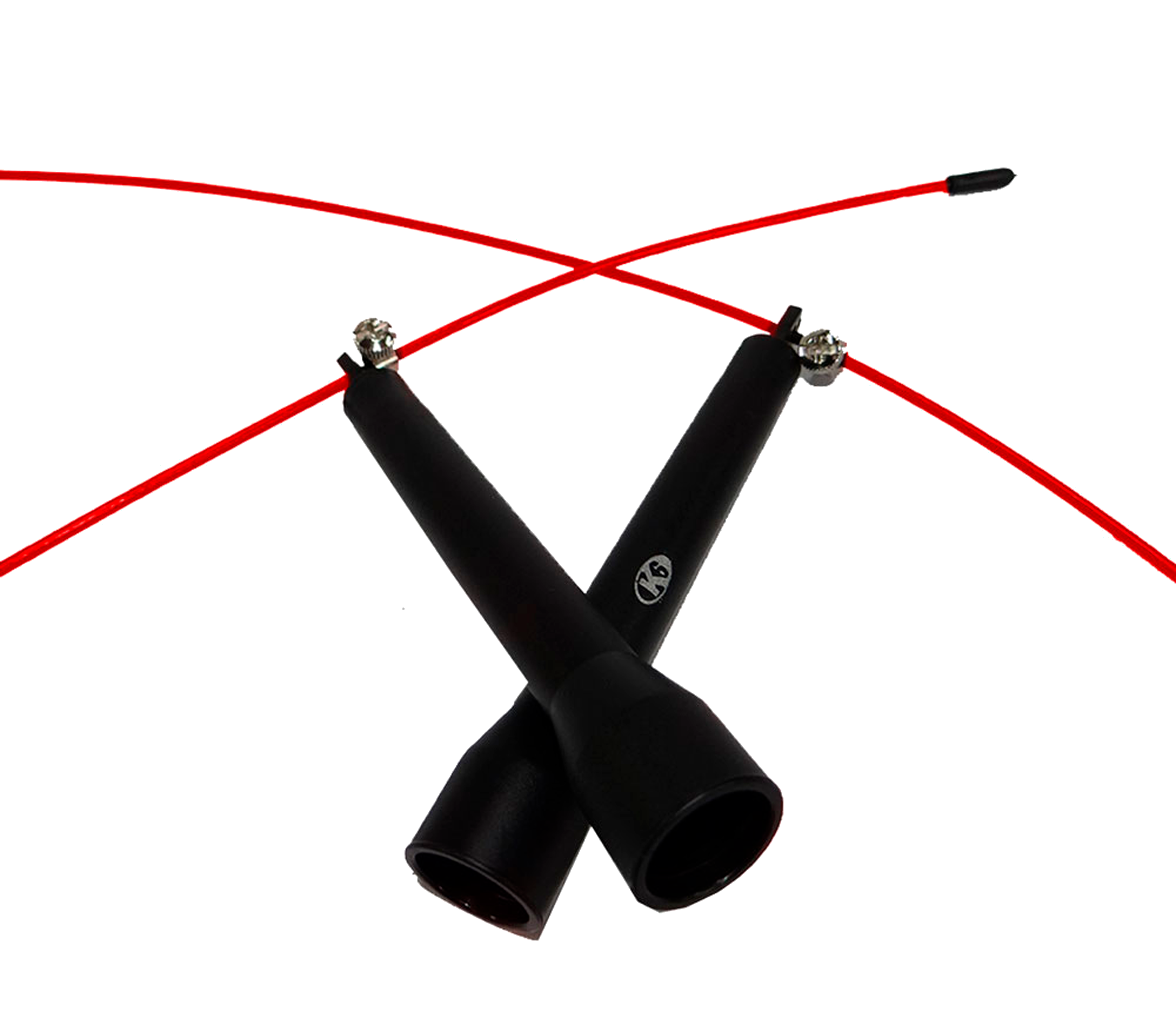 Apollo IV Adjustable Jump Rope - Black/Red K6 - Perfect for Home Workouts, Gym Training & Outdoor Fitness Activities