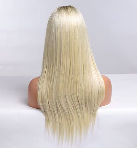 Heat Friendly Silky T-Part Synthetic Wig for Women - Perfect for Daily Wear, Cosplay & Special Occasions