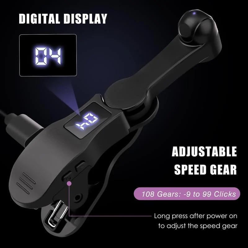 Auto Clicker for Smartphone - Fast Screen Tapping Tool for Mobile Apps, Games & Live Streaming - Continuous Click Simulation Gadget (Perfect for Gaming, Social Media & Productivity Apps)