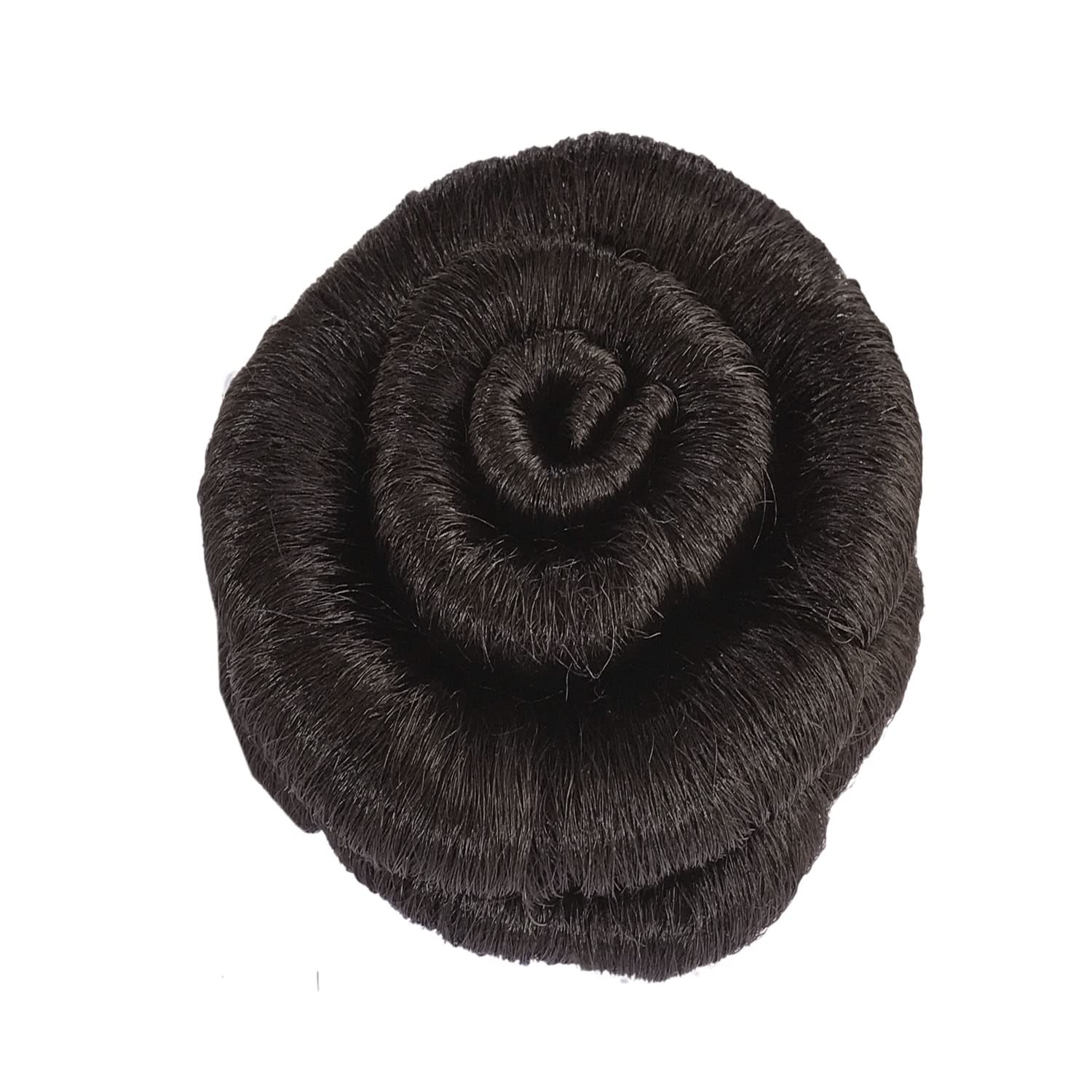 Gadinfashion™ Women's Artificial Hair Bun - Black & Brown Hair Accessories for Women & Girls (Pack of 2) - Perfect for Weddings, Parties & Cosplay