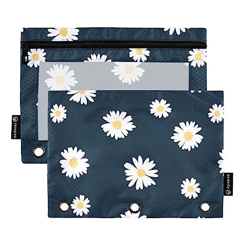 Navy Blue Flower