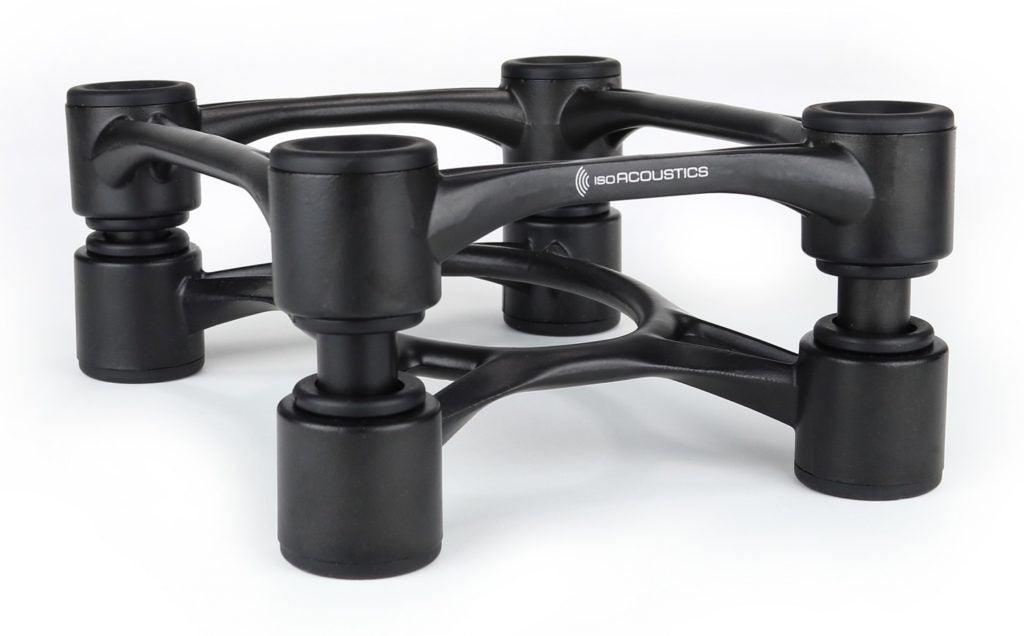 IsoAcoustics Aperta Studio Monitor Isolation Stands - Reduce Vibrations & Improve Sound Clarity for Home & Professional Recording Studios