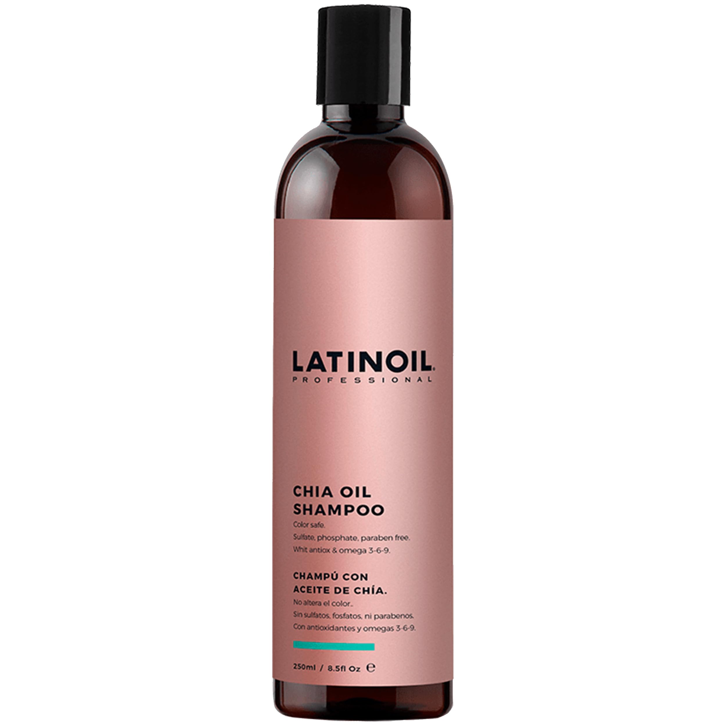 Chia Repair Shampoo for Color Treated Hair - Sulfate Free with Chia Seed Oil, Antioxidants & Omega 3-6-9 - Deep Cleansing & Hair Repair Treatment (250mL) - Perfect for Damaged, Dry or Chemically Processed Hair at Home or Salon