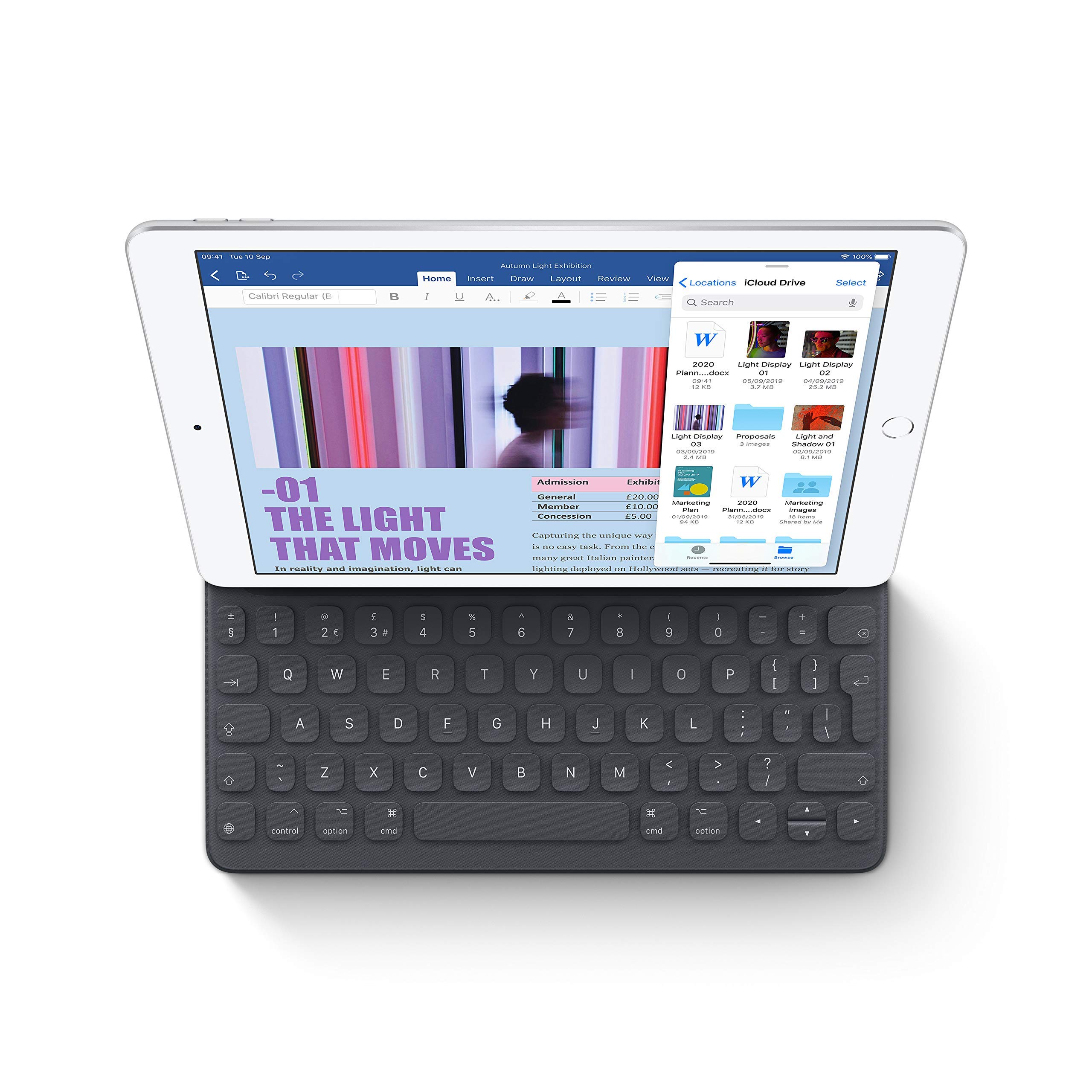 2019 Apple iPad 10.2-inch Wi-Fi 128GB Gold (Renewed) - Perfect for Students, Professionals & Home Entertainment