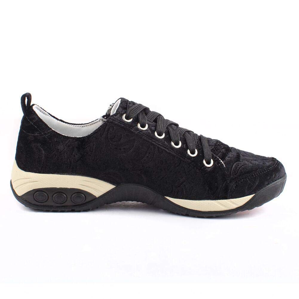 Therafit Women's Sienna Side Zip Walking Shoes - Comfortable Sport Casual Sneakers for Women with Arch Support | Perfect for Walking, Travel & Everyday Wear