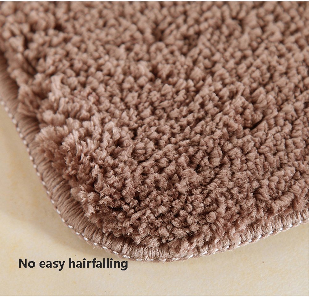 Non-Slip Kids Bath Mat - 40x60cm (15.7x23.6 Inch) Water Absorbent Indoor/Outdoor Entrance Rug, Dirt Trapping Floor Mat for Bathroom, Front Door, Porch & Entryway - Perfect for Homes with Children and Pets