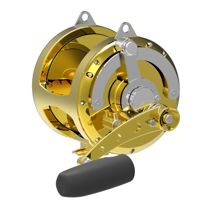 Avet EX80 2-Speed Big Game Fishing Reel - Saltwater Offshore Trolling & Deep Sea Fishing for Marlin, Tuna, and Swordfish