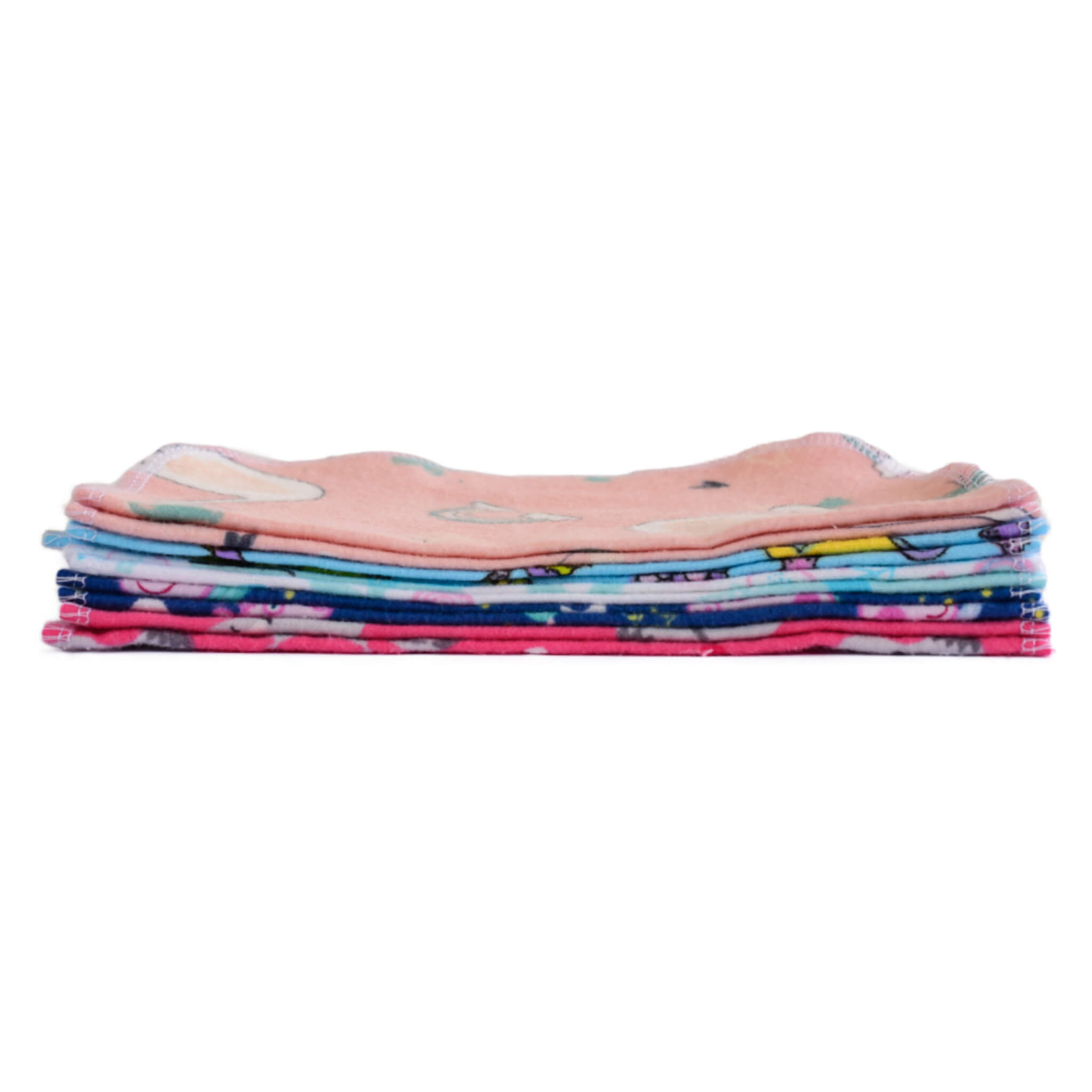 Premium Cotton Kids Cloth Napkins - Soft & Absorbent for Mealtime, School Lunches & Family Gatherings - 12-Pack Reusable Eco-Friendly Napkins for Children