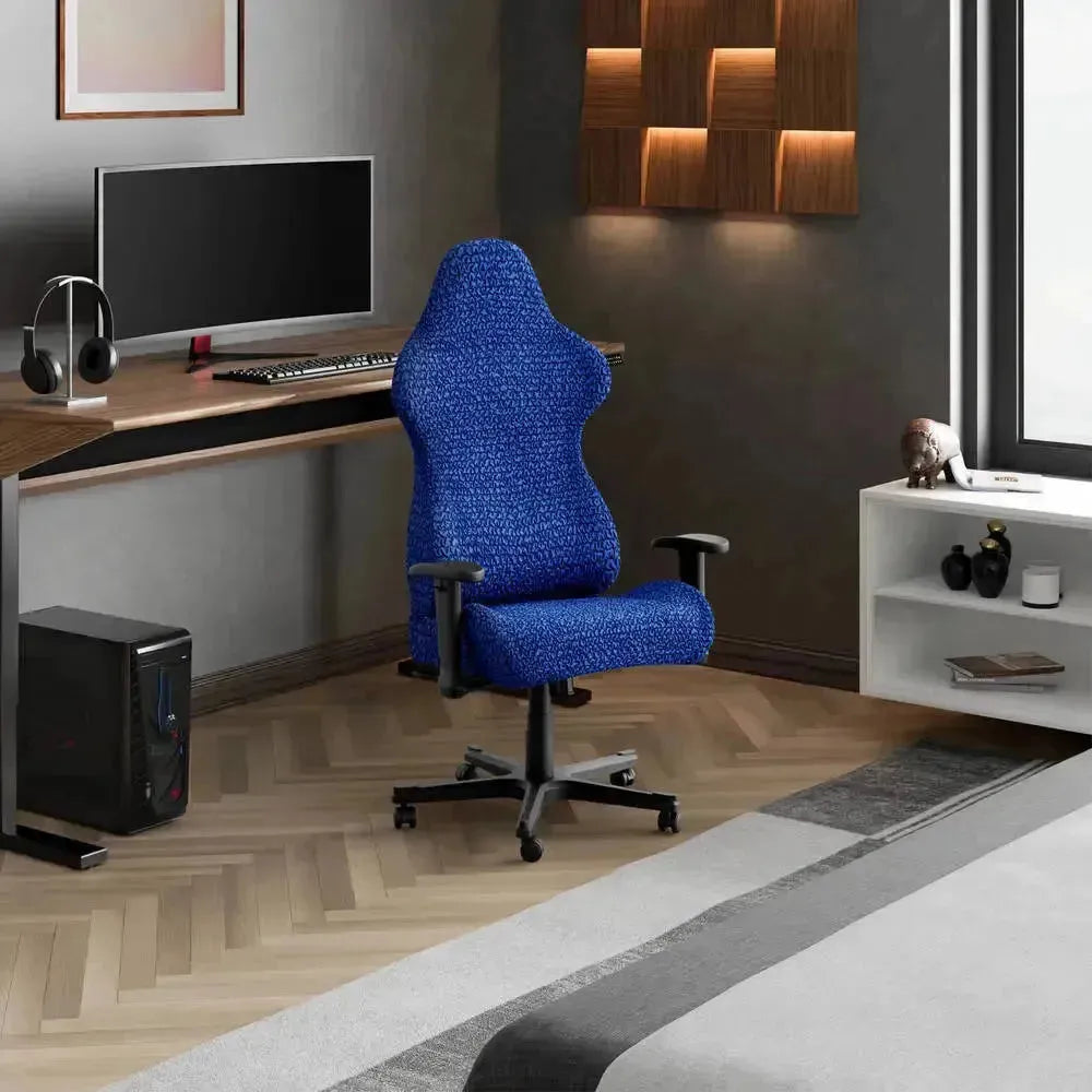 Premium Gaming Chair Slipcover - Breathable Microfiber Collection - Perfect for PC Gaming Setup, Home Office & Esports Enthusiasts