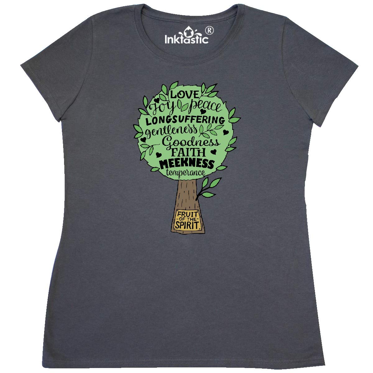 Fruit of The Spirit Bible Quote Women's T-Shirt - Christian Faith Apparel