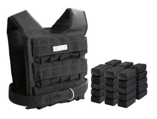66 Lbs Adjustable Weight Vest for Cross Training, Running & Strength Workouts - Heavy Duty Fitness Vest for Men & Women