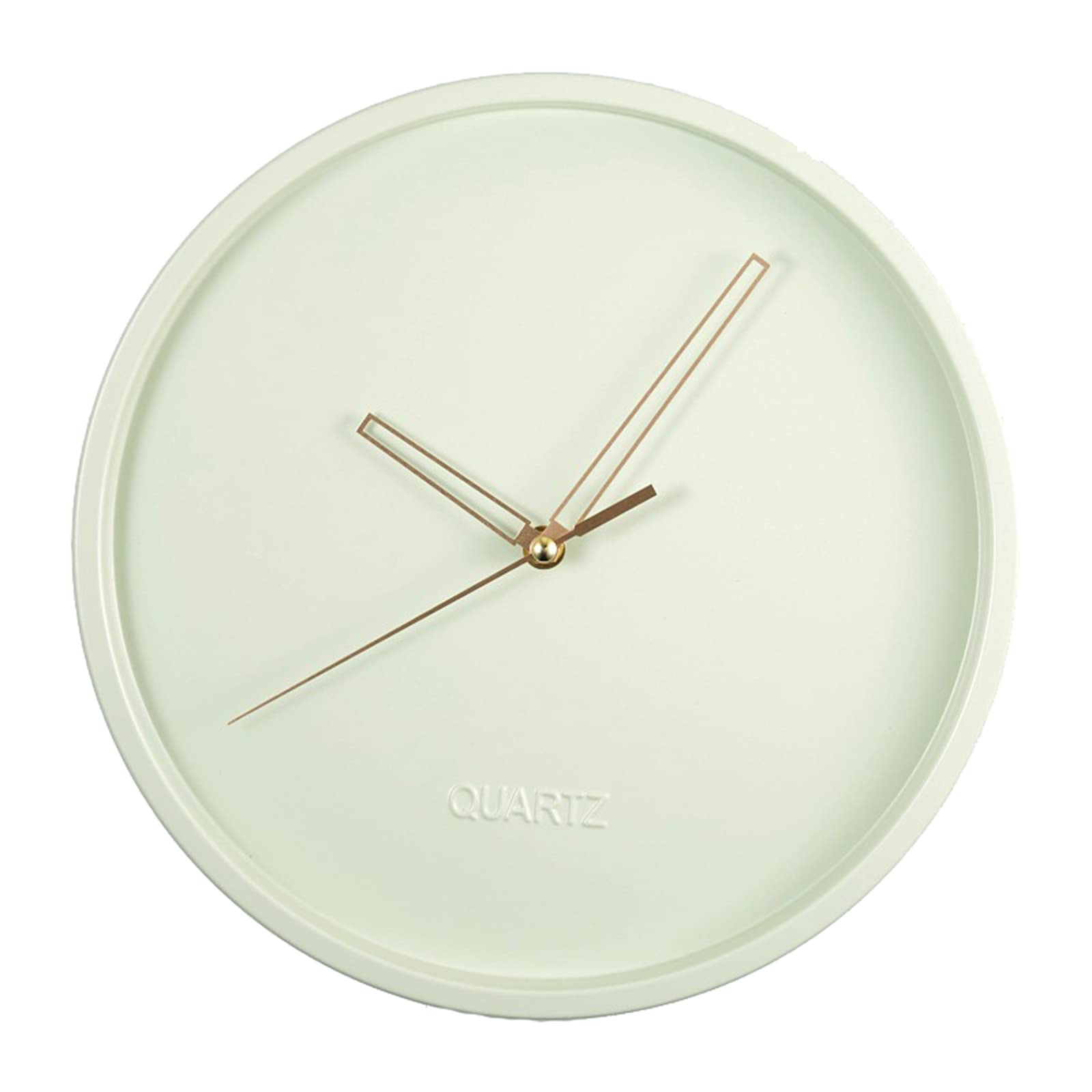 TOMYEUS Modern Wall Clock - Metal Iron Art, Simple Nordic Style, Silent Quartz Movement - Perfect for Living Room, Bedroom, Office & Home Decor
