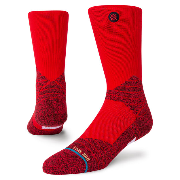 Stance Icon Sports Crew Socks for Men & Women - High Performance Athletic Socks for Running, Basketball & Workouts - Moisture Wicking & Cushioned Support