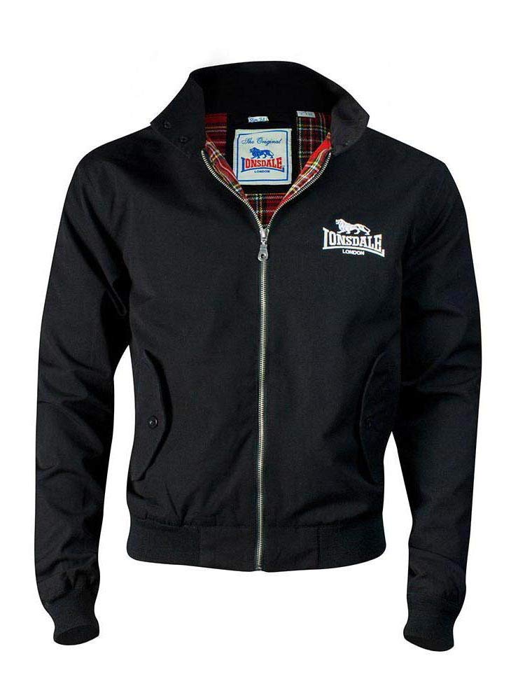 Lonsdale Men's Lightweight Jacket - Classic Fit Water-Resistant Windbreaker for Running, Hiking & Outdoor Activities