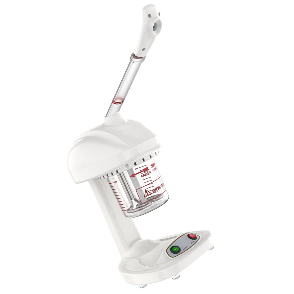 Professional Ionic Facial Steamer Machine for Salon & Home Use - 220V Skin Care Device with Deep Cleaning & Hydration - Perfect for Spa, Acne Treatment & Relaxation Therapy