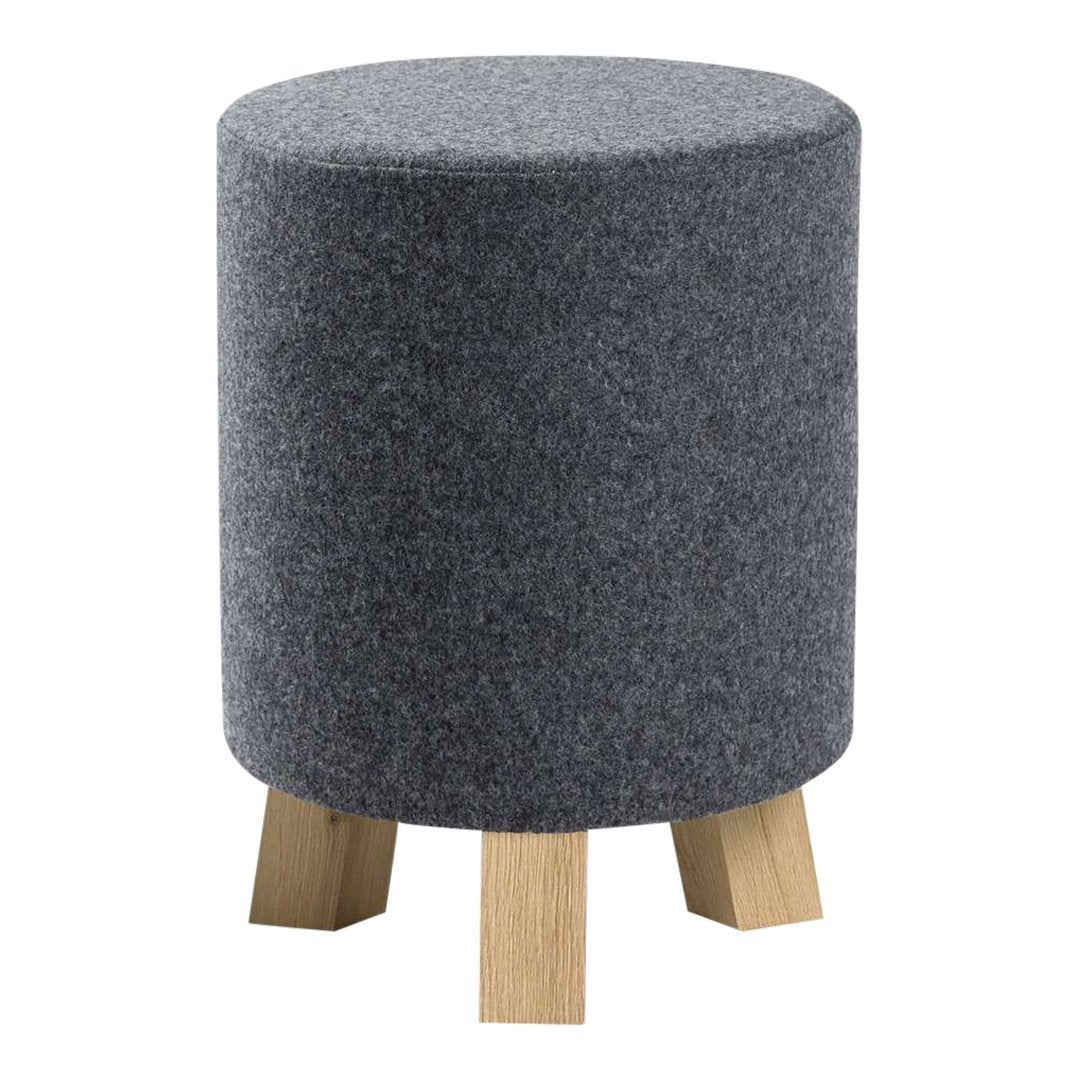 Anne Boysen Stool by Bent Hansen - Modern Scandinavian Wooden Stool for Dining, Kitchen, or Living Room Decor