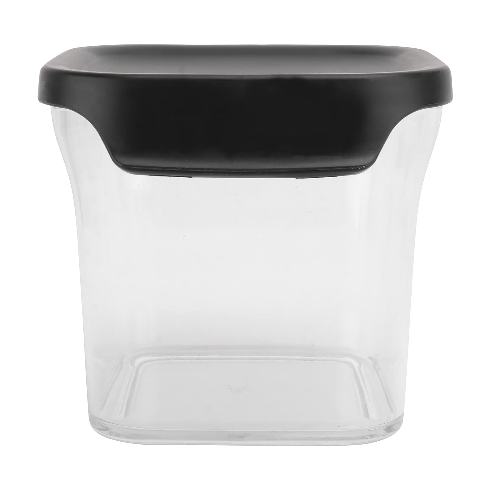 DOITOOL 630ml Transparent Food-Grade Airtight Storage Jar with Coffee Lid - BPA Free Kitchen Canisters for Coffee, Tea, Sugar, Spices, Dry Food - Perfect for Refrigerator, Pantry & Countertop Organization