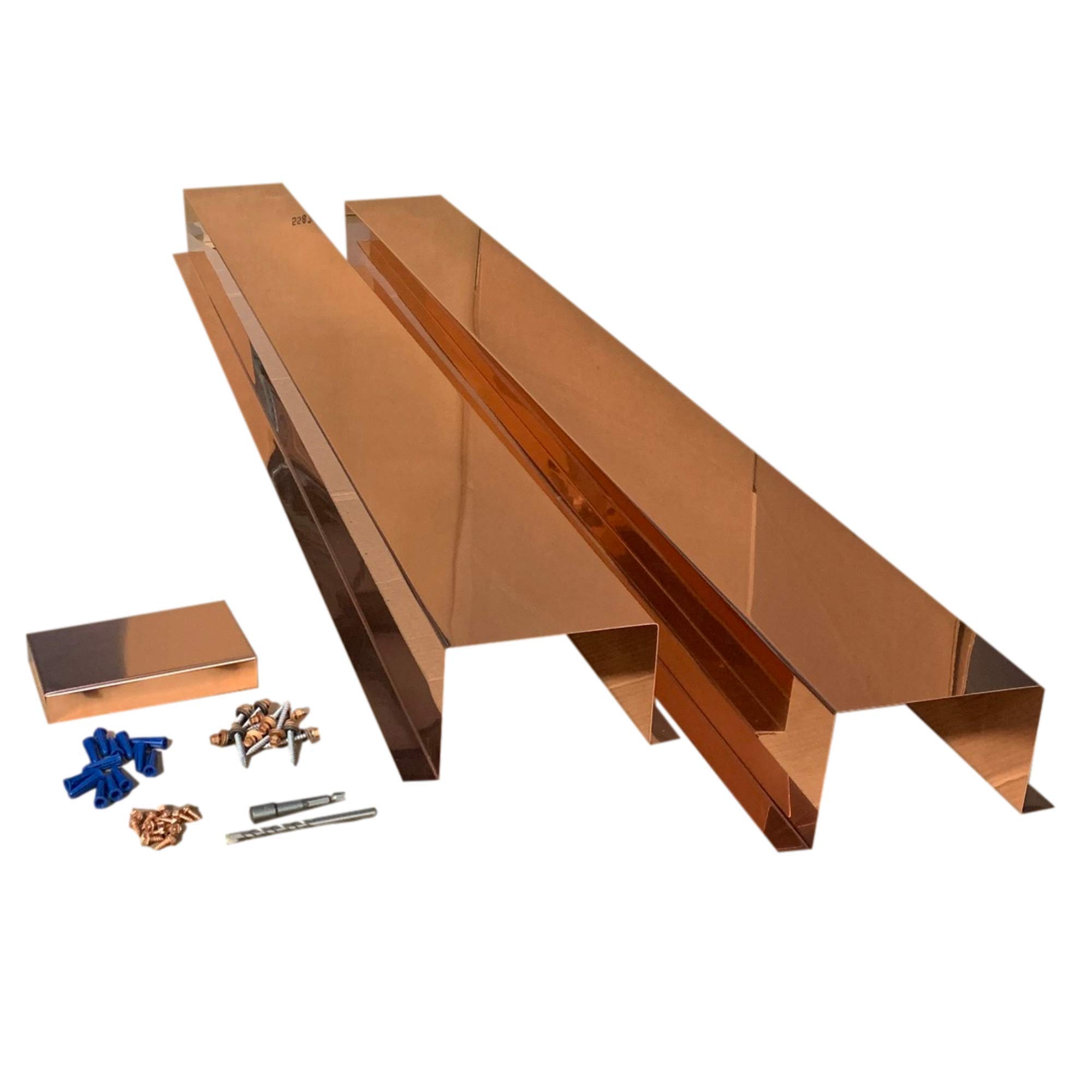EAGLE 1 Metal Line Set Cover Kit for Mini Split & Central AC Heat Pump - 4x4 Copper (Multiple Sizes/Colors) - Protect Outdoor AC Lines from Weather & UV Damage