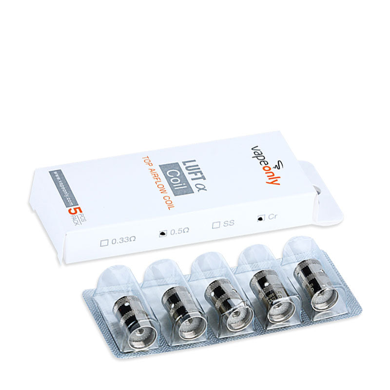 Vapeonly Aura Mini Replacement Coils 5-Pack - Compatible with Aura Mini Vape Pods - Perfect for Vaping Enthusiasts & On-the-Go Use