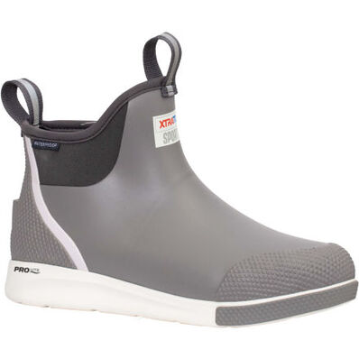 Xtratuf Men's Sport Ankle Deck Boots - Waterproof Fishing & Work Boots for Outdoor Activities, Hiking, and Boat Deck Wear
