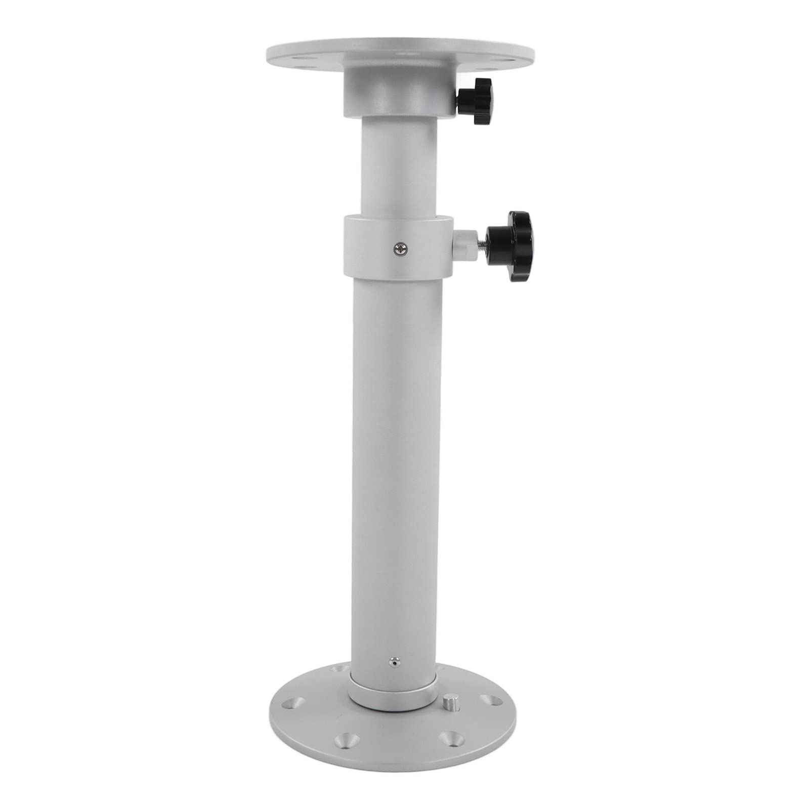 Adjustable Aluminum Alloy Table Pedestal Stand 17.5-30 Inches Height - RV, Motorhome, Boat & Yacht Mounting Kit for Dining & Workspace Solutions