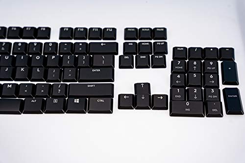 Logitech G813 G815 G913 G915 TKL RGB Mechanical Gaming Keyboard Replacement Keycaps - Full Set 109 Keys for Enhanced Typing & Gaming Experience - Perfect for PC Gaming, Office Work & Mechanical Keyboard Enthusiasts
