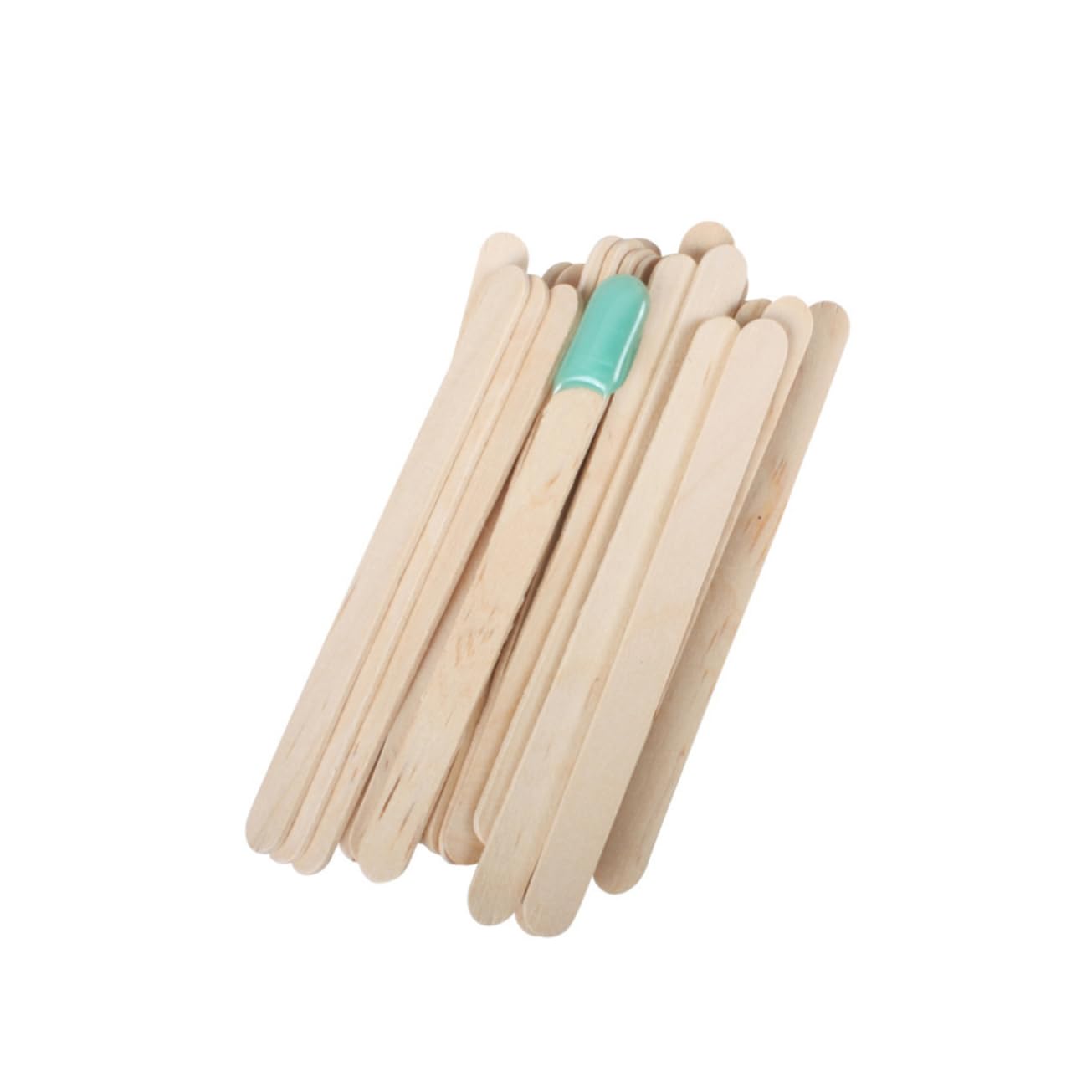300 Pcs Wooden Wax Spatulas - CANIGHT Waxing Tools for Eyebrows, Face & Body - Perfect for DIY Waxing, Hair Removal & Beauty Salons