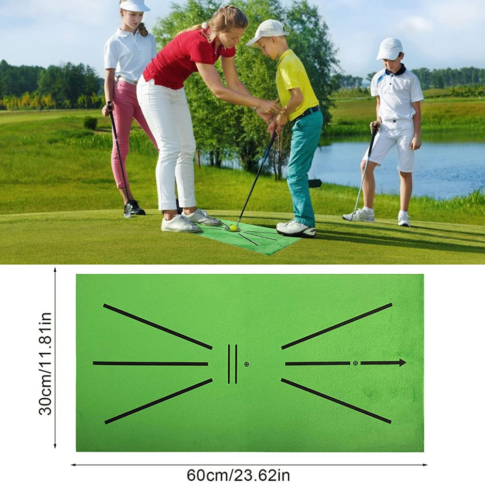 Portable Golf Swing Training Mat 12