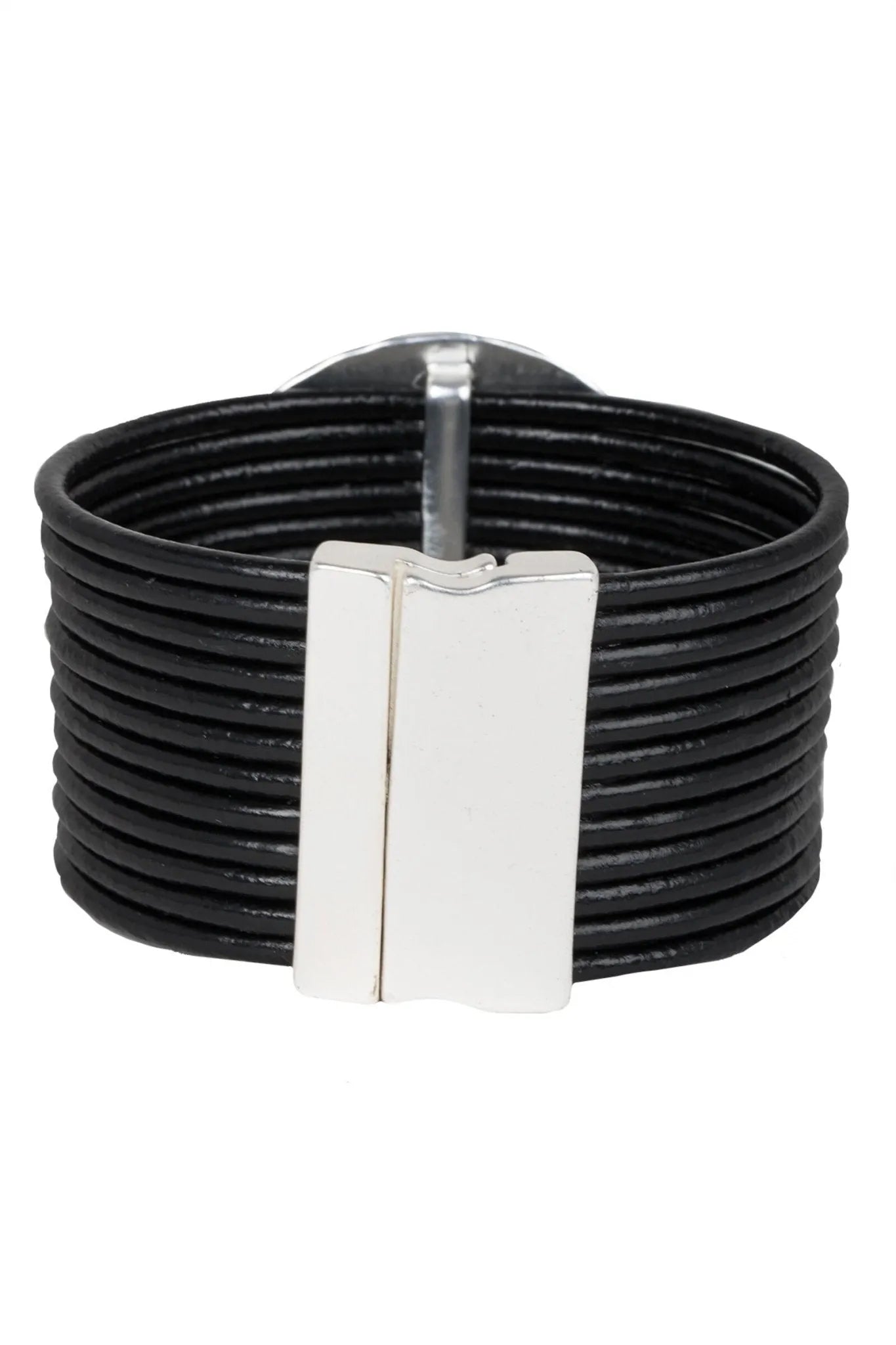 Slash Leather Bracelet for Men & Women - Genuine Leather Adjustable Wristband - Perfect for Casual Wear, Gifts & Everyday Fashion Accessories